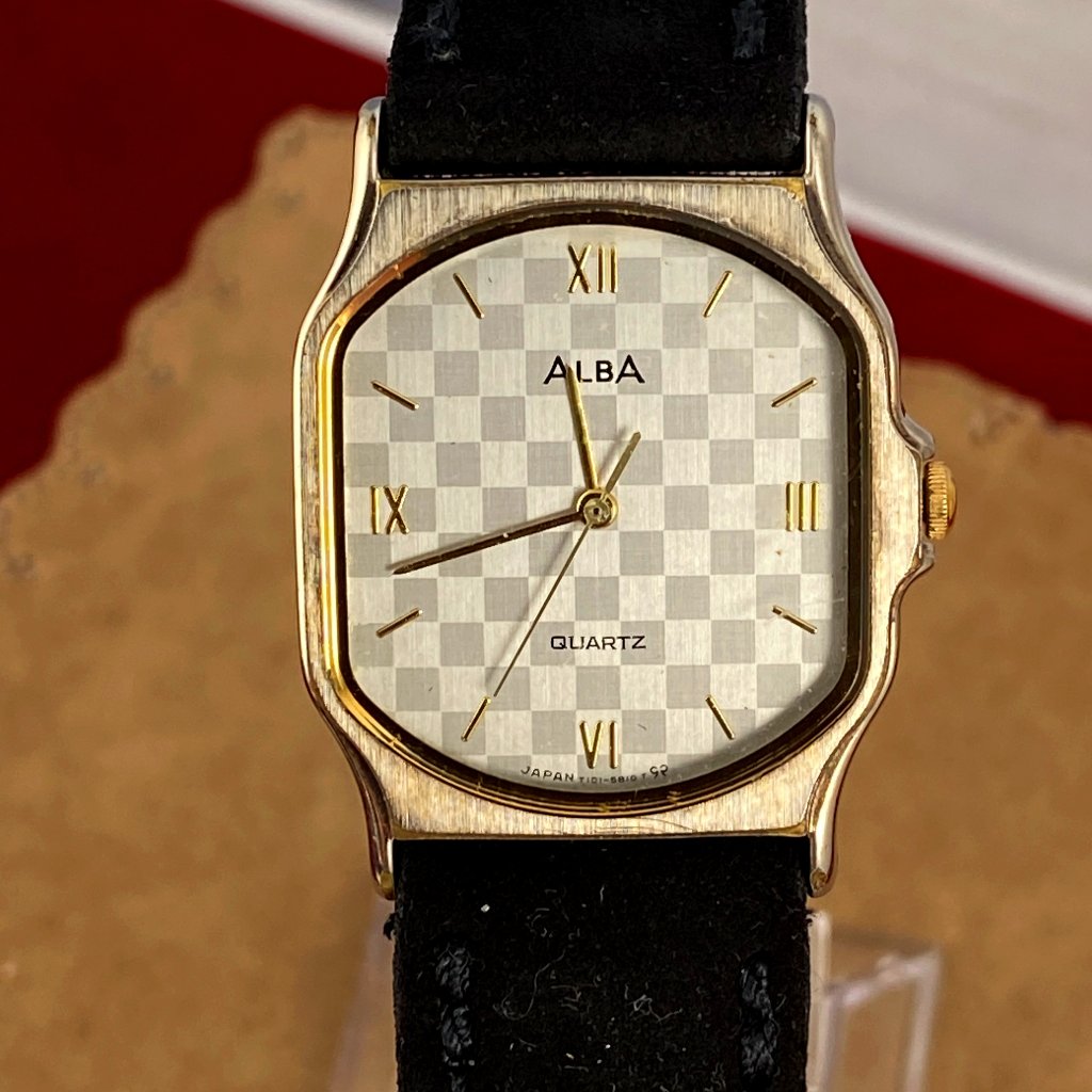 Alba Sport 2 Tone Gold And Silver Dress Watch By Seiko
